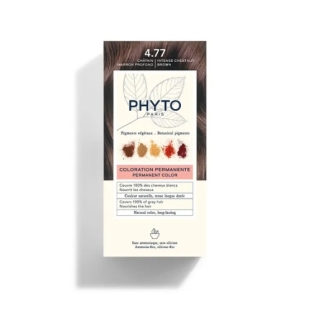 Phyto Paris Coloration Permanente 4.77 Châtain Marron Profond