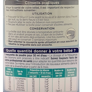 GALLIA - Bébé Expert Riz  0-36 Mois - Allergie aux Protéines de Lait de Vache - 800 gr
