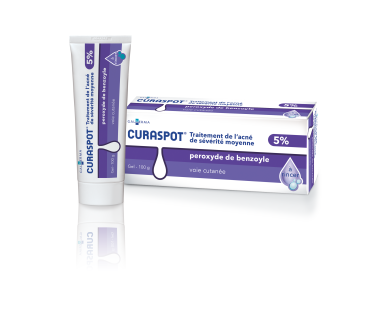 CURASPOT 5 % Gel (100 g) Traitement de l'acné