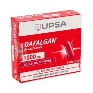 DAFALGAN - Paracétamol 1000 mg - 8 Gélules