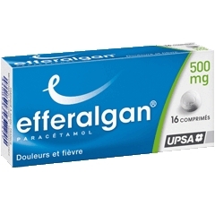 EFFERALGAN MED 500mg - 16 Comprimés à Avaler
