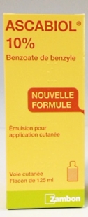 ASCABIOL 10% Nouvelle Formule Emulsion - 125ml