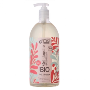 MKL Green Nature Gel Douche Surgras Lait d'Ânesse Bio 1L