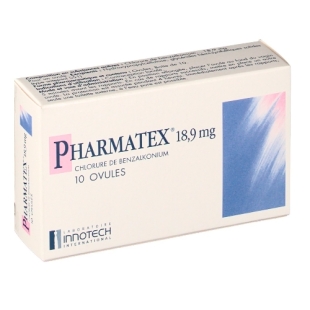 PHARMATEX 18.9mg Contraception Spermicide Ovules contraceptifs (10 ovules)