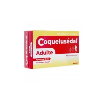 COQUELUSEDAL ADULTE (10 suppositoires)