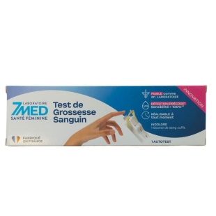 Test de Grossesse Sanguin - 7Med - 1 Autotest