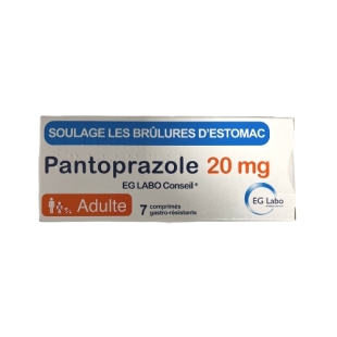EG Labo Pantoprazole 20 mg comprimés