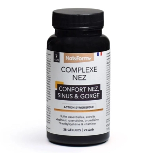 Nat & Form - Complexe Nez Sinus & Gorge - 28 gélules