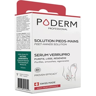 PODERM - Sérum Verupro - Solution Pieds-mains - Flacon 8ml