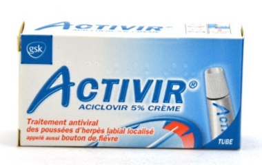 ACTIVIR 5% crème Tube de 2 grammes