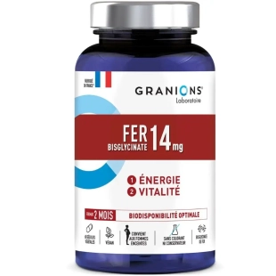 Granions Fer Liposomal 30 gélules complément alimentaire haute biodisponibilité
