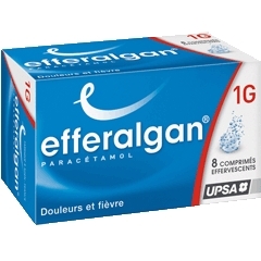 EFFERALGAN MED 1g - 8 Comprimés Effervescents