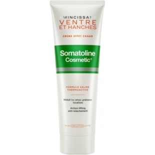 Somatoline Cosmetic Amincissant Ventre et Hanches Crème Effet Chaud 250 ml