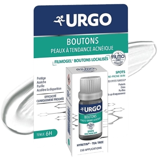 URGO - Filmogel Boutons Localisés- Flacon 3,25 m
