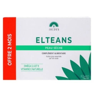 ELTEANS - Peau Sèche Nutrition de la peau - 120Capsules