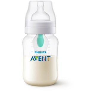 AVENT - 1m+ Biberon ANTI-COLIC Coliques avec une Valve AirFree - 260ml