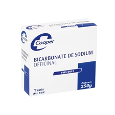 Bicarbonate de Sodium Officinal 250 grammes COOPER