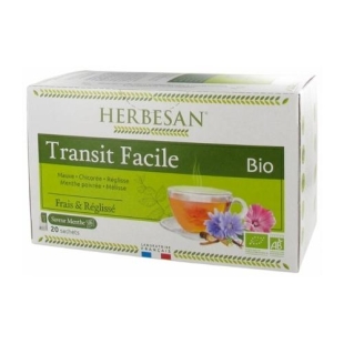 HERBESAN Tisane Transit Facile Bio 20 sachets