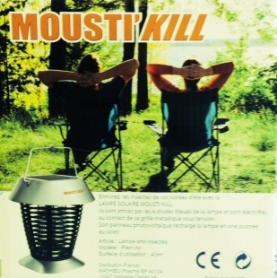 MOUSTI'KILL Lanterne Anti-insectes Solaire