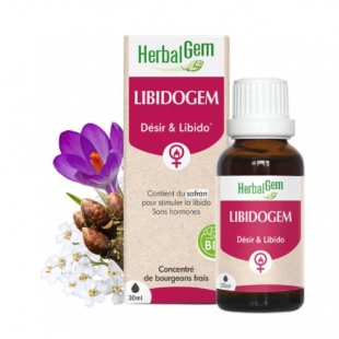 HERBALGEM - Libidogem Désir & Libido Féminine - Flacon 30ml