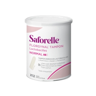 SAFORELLE Florgynal Tampon Lactobacilles