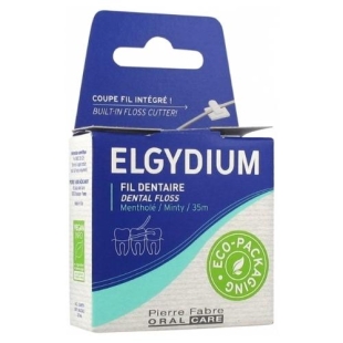 ELGYDIUM Fil Dentaire Menthe 35 m