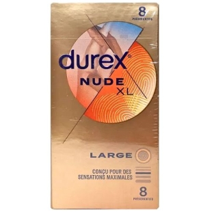 DUREX Nude - Préservatifs XL