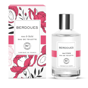 BERDOUES - Eau de Toilette Rose & Litchi - 100ml