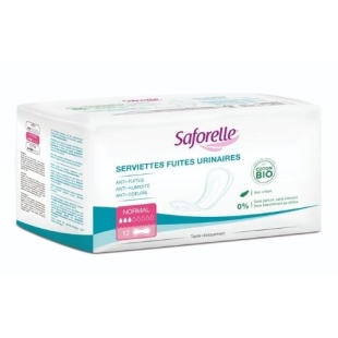 SAFORELLE Serviettes Fuites Urinaires Normal x12