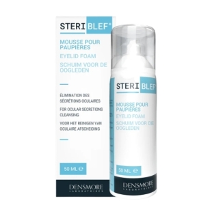 steriblef mousse hygiène paupières cils nettoyage yeux blépharite démodex irritation