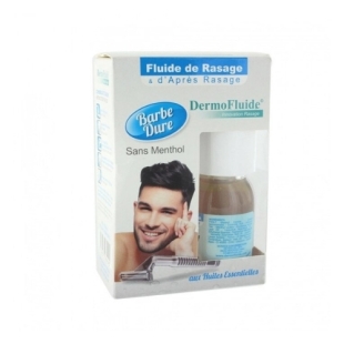 DERMOFLUIDE Fluide de Rasage Barbe Dure SANS MENTHOL 30 ml