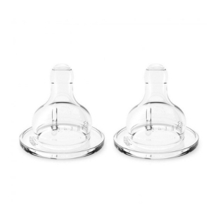 Suavinex Tétine débit lent +0 mois (x2)