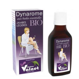DYNAROME huiles essentielles Bio Circulation jambes légères (100ml) Valnet
