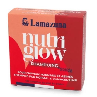 LAMAZUNA Shampoing solide Huile d'Abyssinie Cheveux normaux (70g)