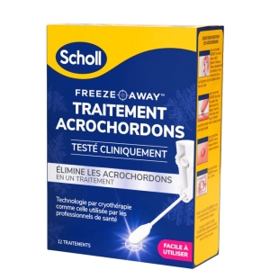 SCHOLL - Freeze Away - Traitement des Acrochordons