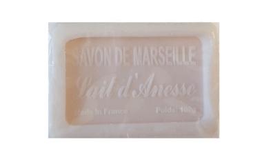 SAVON de Marseille au lait d'Anesse (pain 100gr)