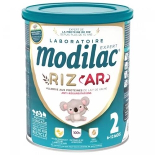 Modilac - Riz AR2 Lait Anti-régurgitations - 6-12mois - 800g