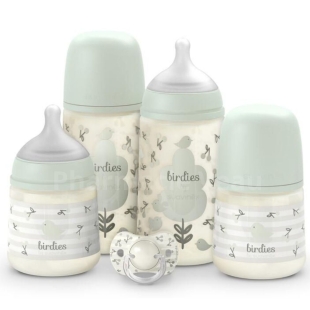 SUAVINEX - Set Nouveau-Né Birdies Vert - 5 Pièces