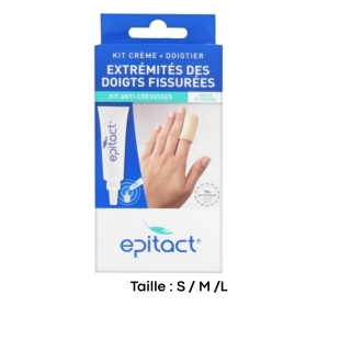 EPITACT - Doigts Fissurés , Kit crème + doigtier