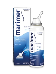 MARIMER Spray nasal Eau de Mer Isotonique Hygiène Nasale (spray 100 ml)