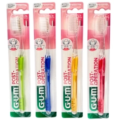 GUM - Brosse à Dents Post-Opération Extra Souple - Couleurs Aléatoires
