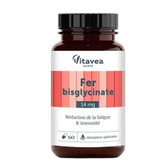 Vitavea - Fer Bisglycinate 14mg - 60 gélules