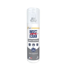 INSECT ECRAN Répulsif Peau Anti Moustiques Zones Infestées (spray 100 ml)