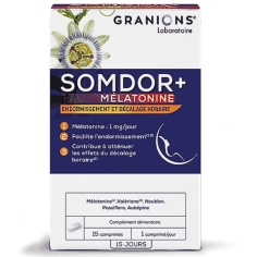 GRANIONS - Somdor+ Mélatonine - 15 comprimés
