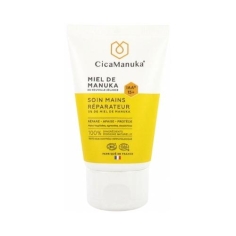 CicaManuka Soin Mains Réparateur IAA 15+ Miel de Manuka Bio 50 ml