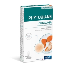 PHYTOBIANE Curcuma - 30 comprimés Pileje