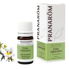 huile essentielle ciste ladanifere pranarom cicatrisante astringente immunite peau anti age naturel
