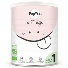 Popote lait 1er age bio lait infantile dès la naissance sans huile de palme