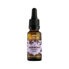 BIOFLORAL Équilibre- Fleur de Bach BIO Aigremoine (1) - 20ml