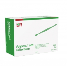 VELPEAU - Set Détersion de Pansement pour Plaies Chroniques >150cm²